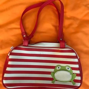 Vintage Paul Frank frog bag